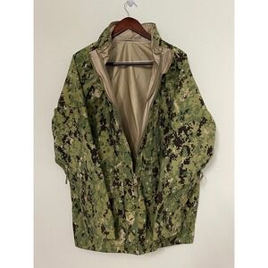 US Navy Working Parka Type III AOR2 NWU Digital Camo Large Long W911QY-11-D-0086